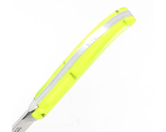 Laguiole 11 cm - manche Acrylique jaune Couteau de poche par D'Albrac à Laguiole