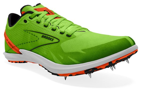 Chaussures d'Athlétisme Brooks Draft XC Vert/Orange Unisexe