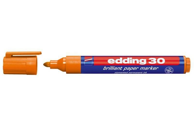 Permanent-Marker 30 OrangePapiermarker