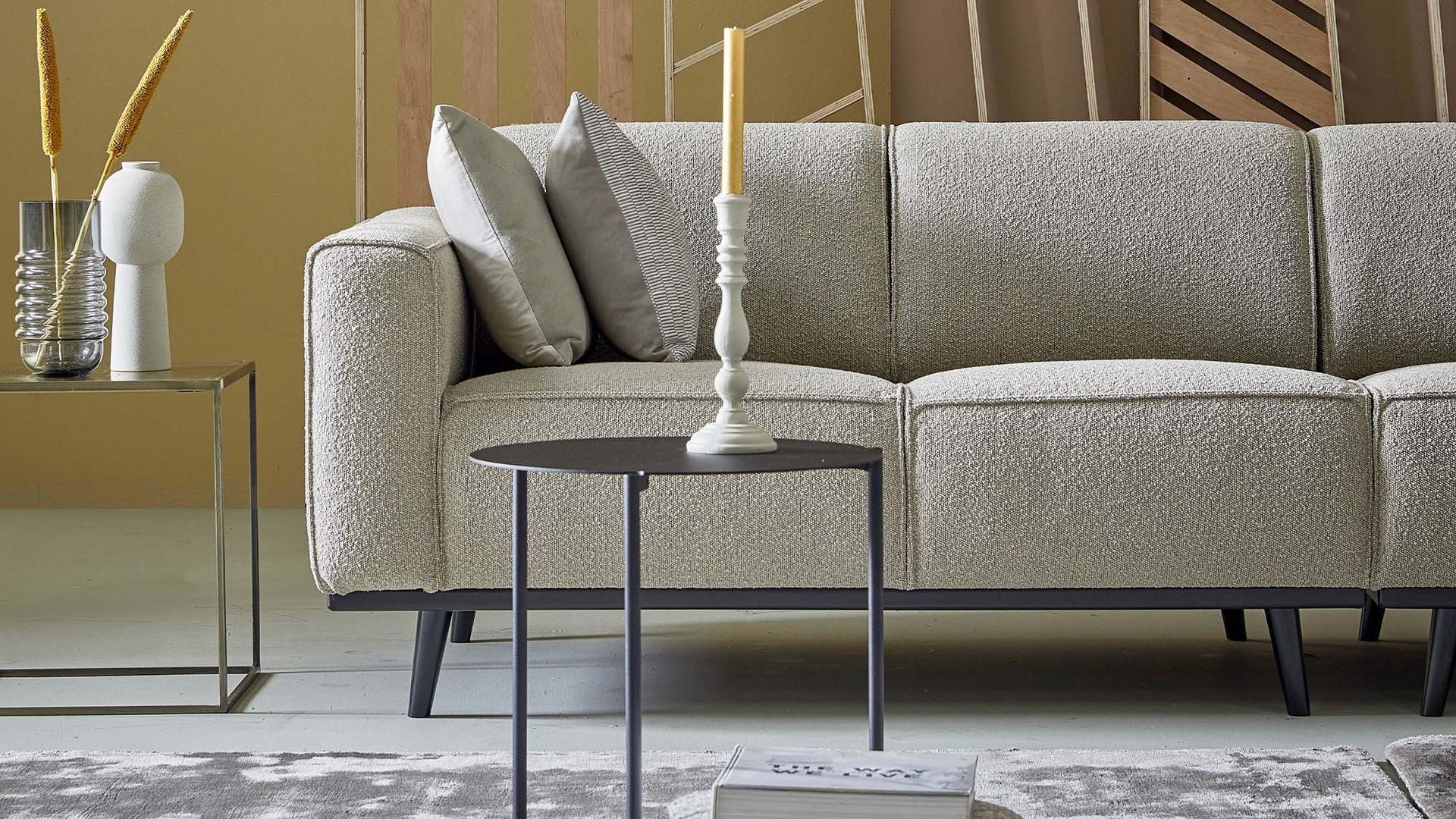 WOOOD Statement 4-Zitsbank Beige