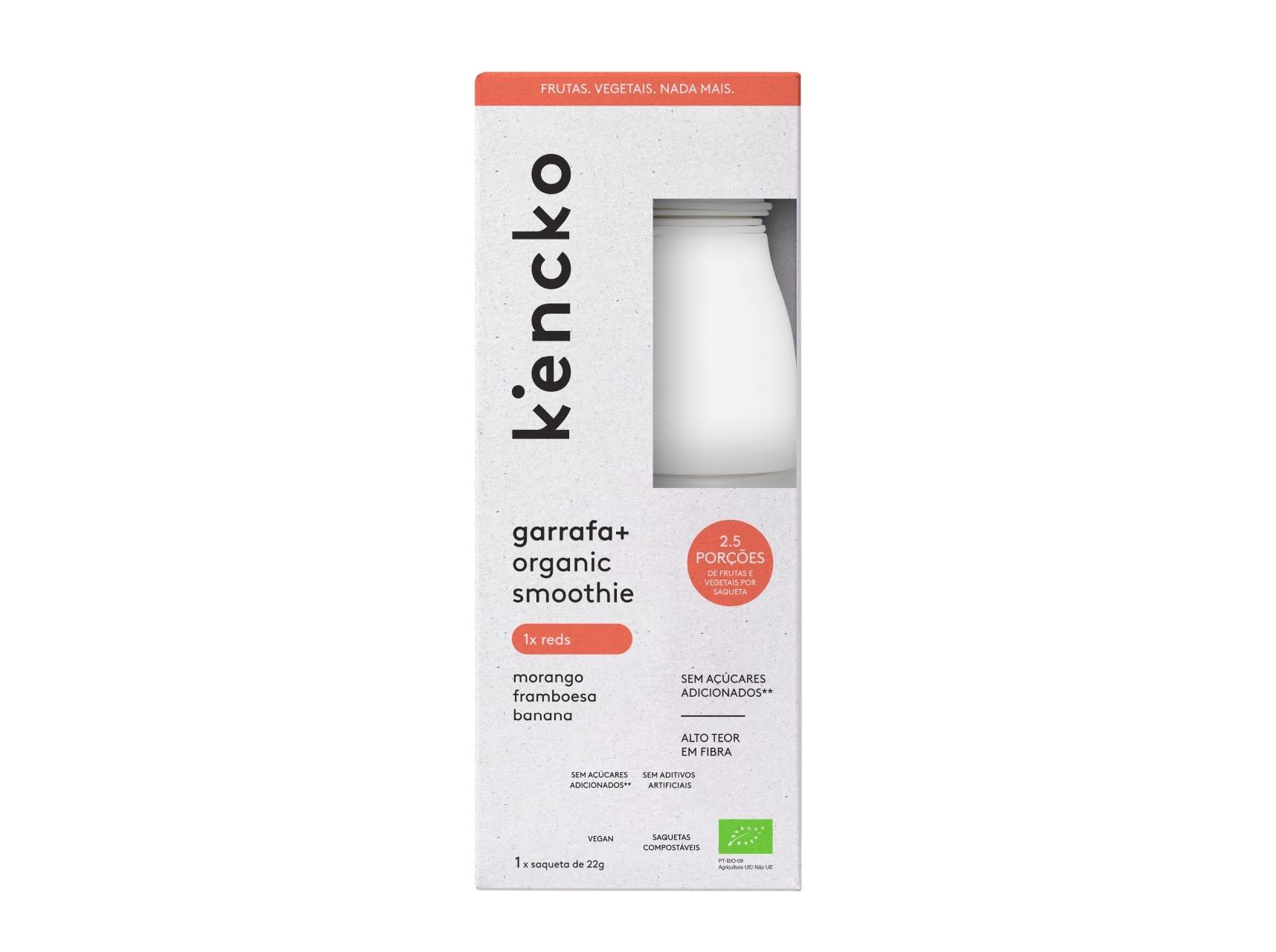 PACK KENCKO GARRAFA   BATIDO REDS 0.22G