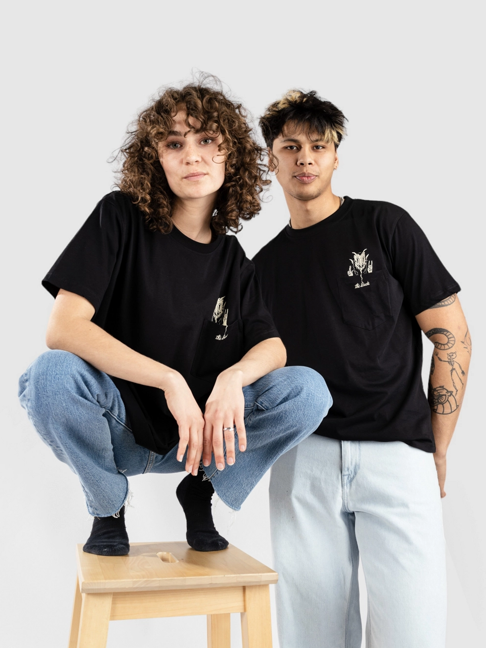 The Dudes Helles In Hell T-Shirt black