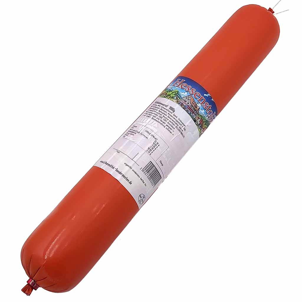 Hessenstolz Schinkenwurst 1000g MHD:28.12.24