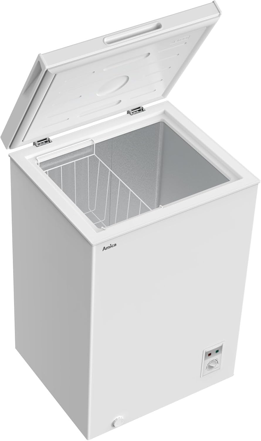 Amica GT 311 105 W Gefriertruhe / Weiß / 100 Liter / elektronische Steuerung / 1 Gefrierkorb