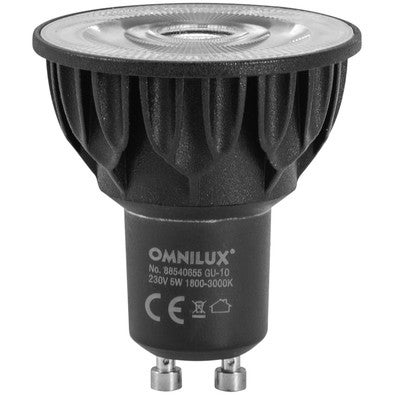 Omnilux GU-10 230V COB 5W LED 1800-3000K