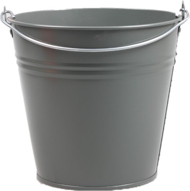 Zinc Collection plantenemmer Janne grijs 24,5 x 24,5 x 23 cm