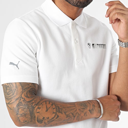 Polo Manches Courtes BMW M Motorsport 621226 Blanc