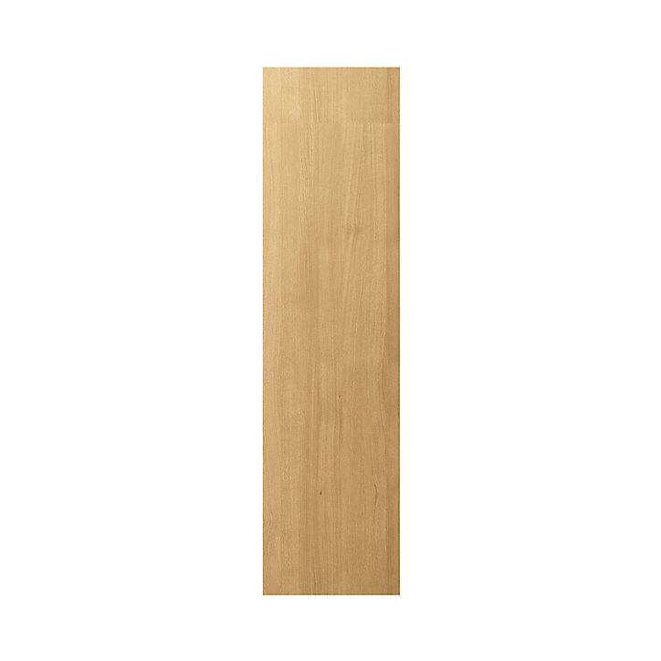 Côté de remplacement pour colonne électroménager Goodhome Verbena chêne chêne naturel H. 219 cm x l. 57 cm x Ep. 18 mm