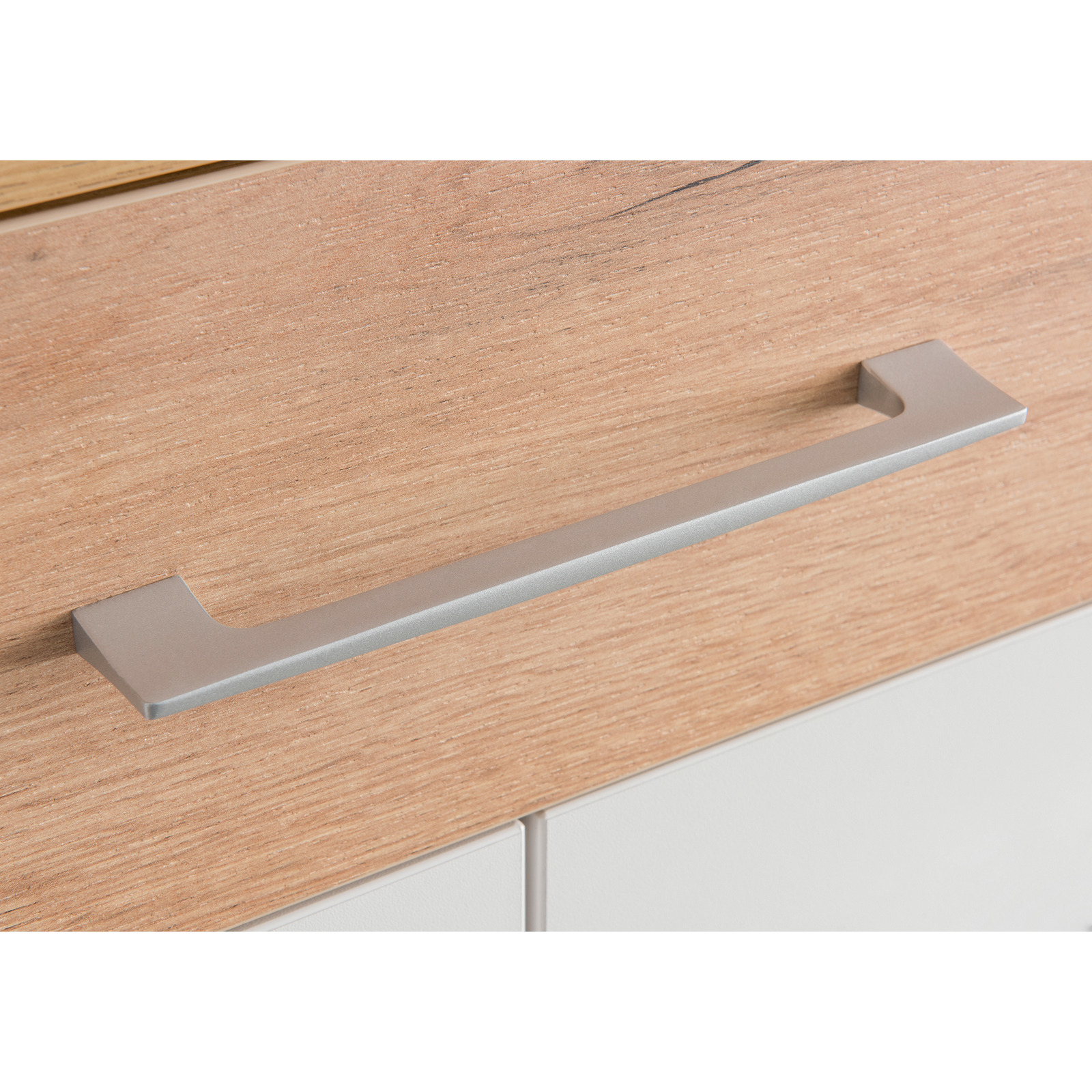Garderobenbank Topix Dekor weiss/Eiche 96 x 51 x 40 cm