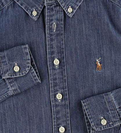 Polo Ralph Lauren Skjorte - Denim - Blå