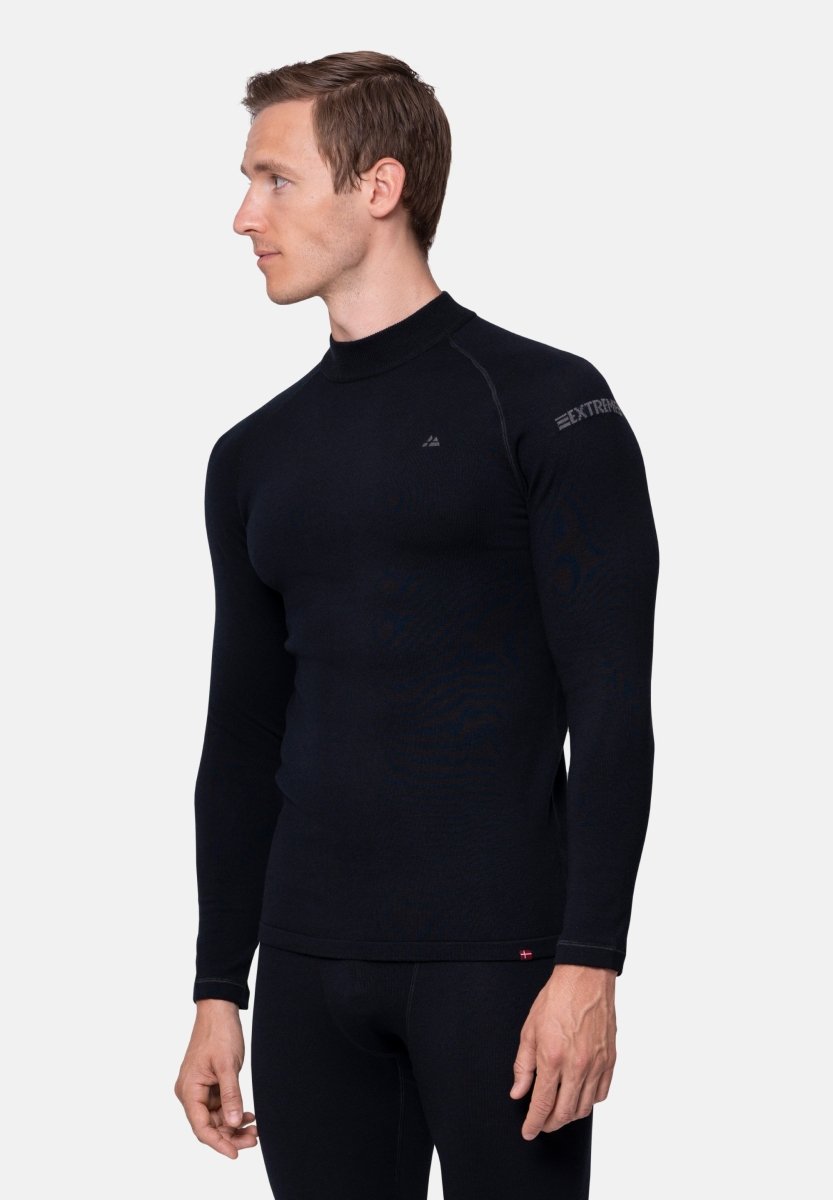 KRAFTIGT MERINOULD BASELAYER SÆT TIL MÆND