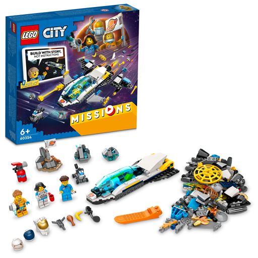 LEGO City Udforskningsmissioner Med Mars-Rumfartøjer - 60354
