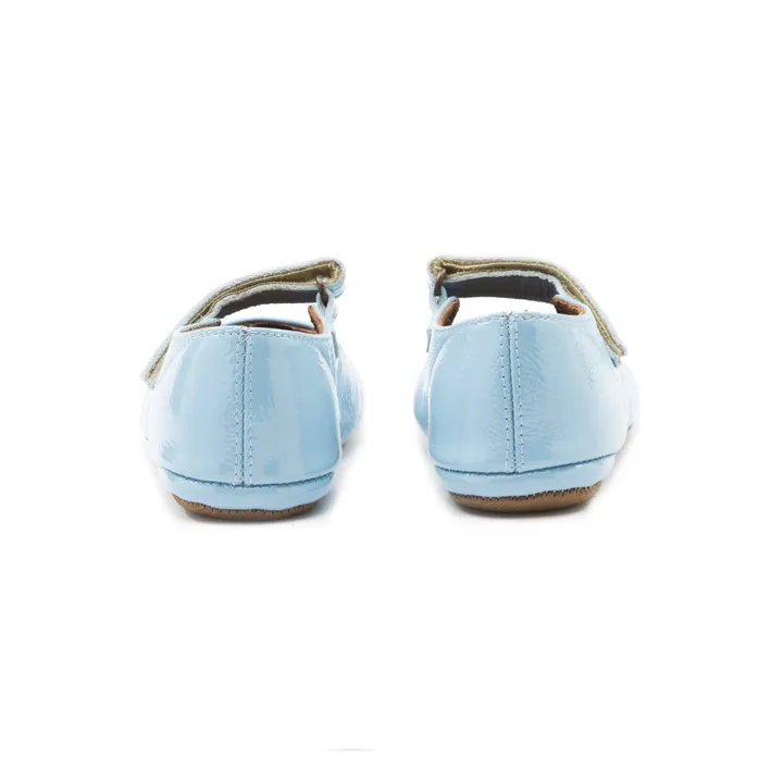 Pèpè Ballerines Vernies | Bleu ciel