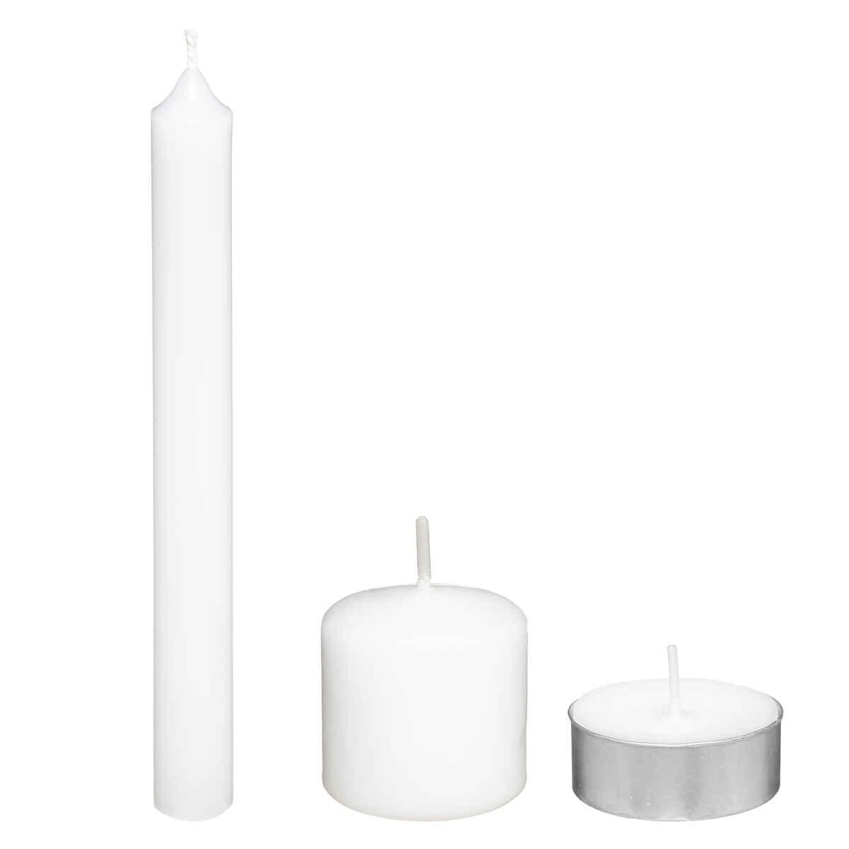 COFFRET BOUGIES BLANC