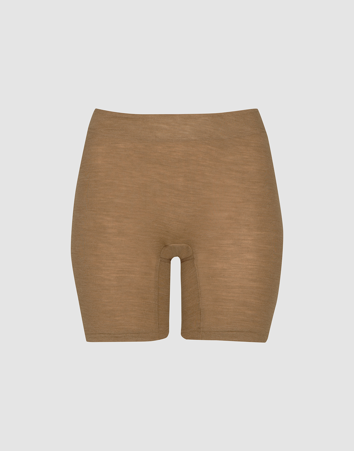 Shorts van merinowol/zijde voor dames