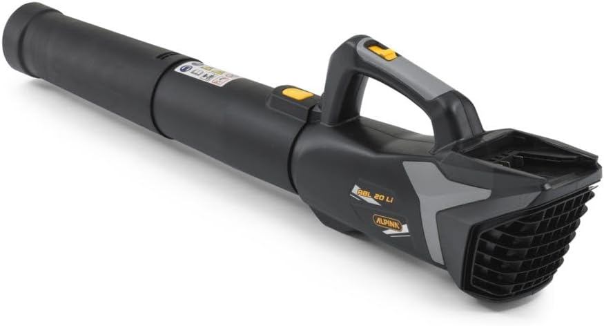 Alpina Akku-Laubbläser ABL 20 Li Kit, Für einen gepflegten Garten, 20 V (4 Ah) Akku, 280 W, Platzsparend abnehmbares Rohr, Inkl.Akku und Ladegerät.