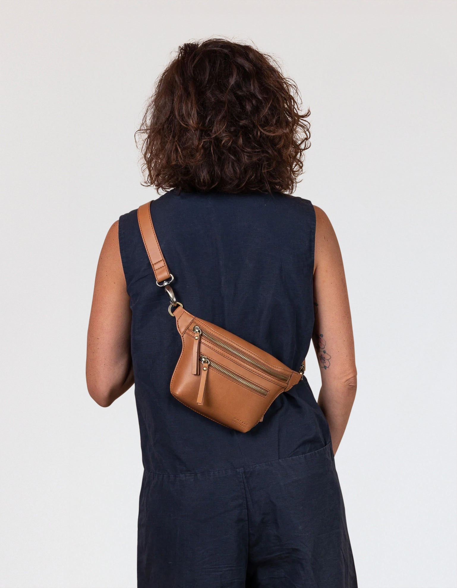 Bum Bag Strap - Cognac Vegan Uppeal™