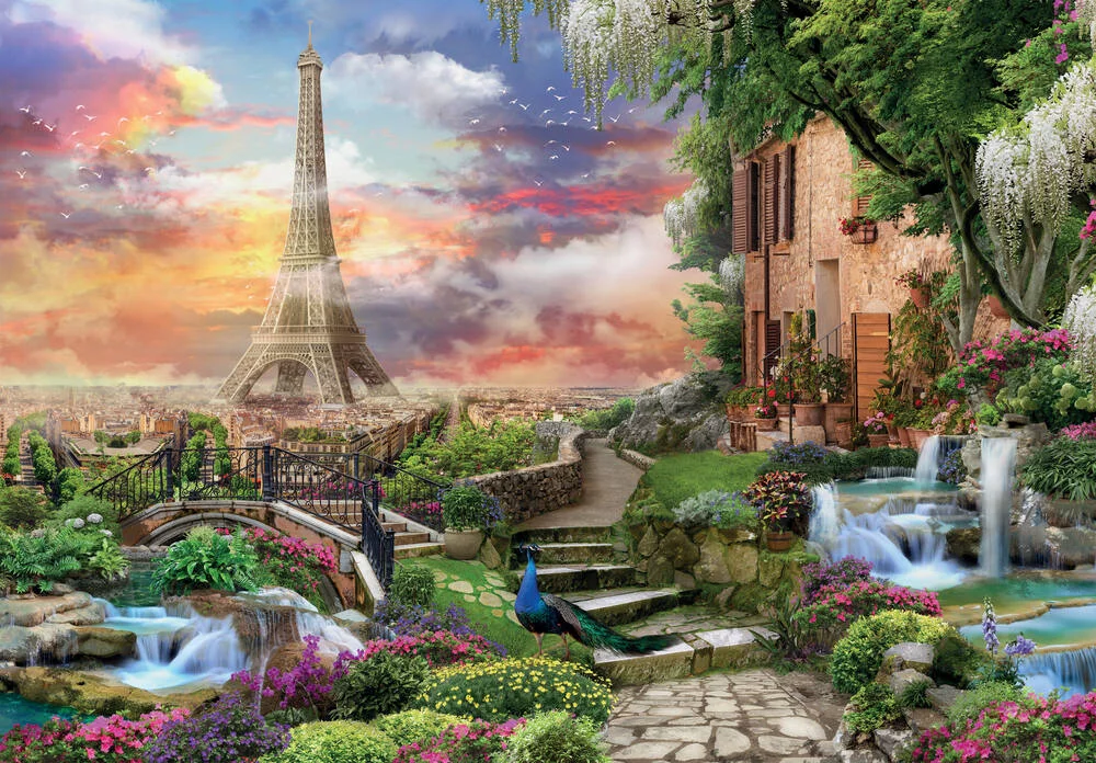 HIGH QUALITY - PUZZLE 3000 PIECES - PARIS DREAM