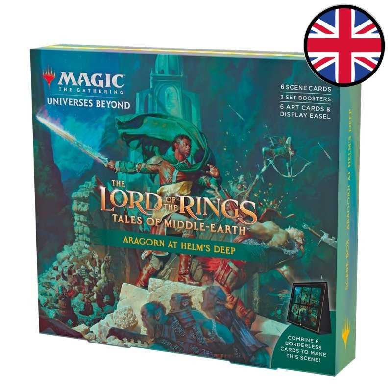 Magic The Gathering : Seigneur des Anneaux - Scene Box - Aragorn at Heml's deep