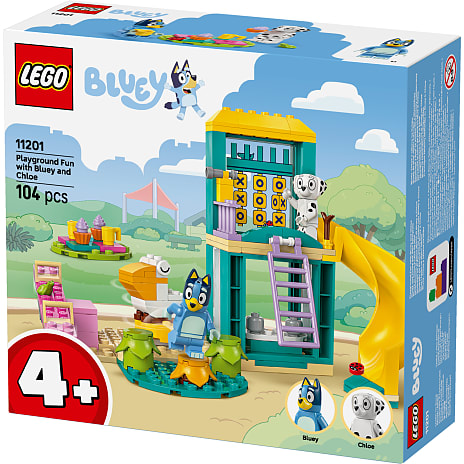 LEGO Bluey Sjov på legepladsen med Bluey og Chloe 11201