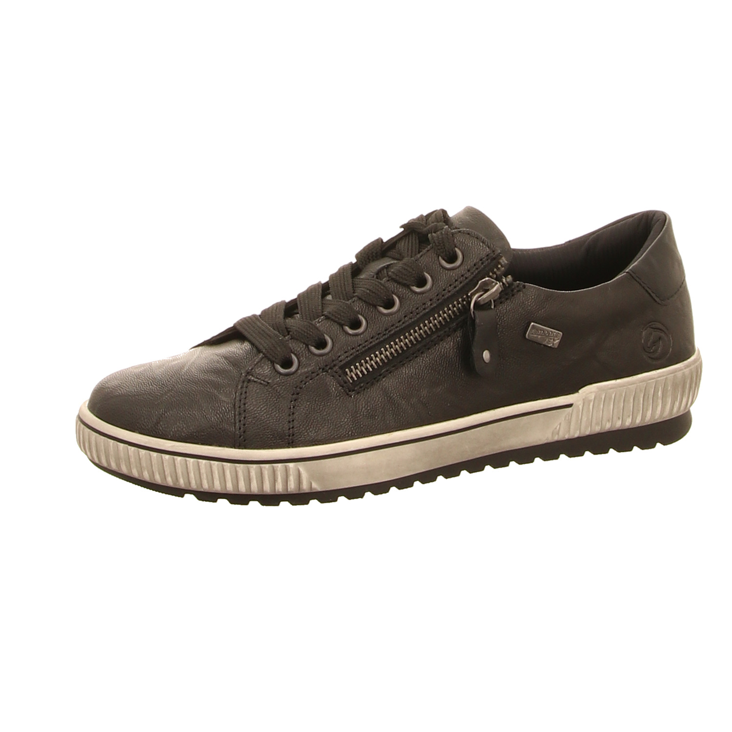 Remonte Schnürhalbschuh schwarz