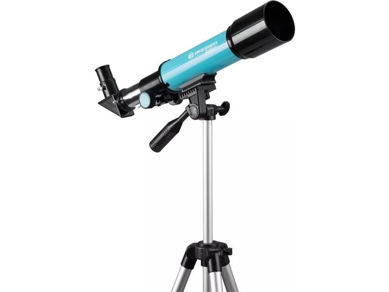 Bresser junior Linsenteleskop 50/360 mit Zelt Teleskop und Astro-Zelt in einem Set