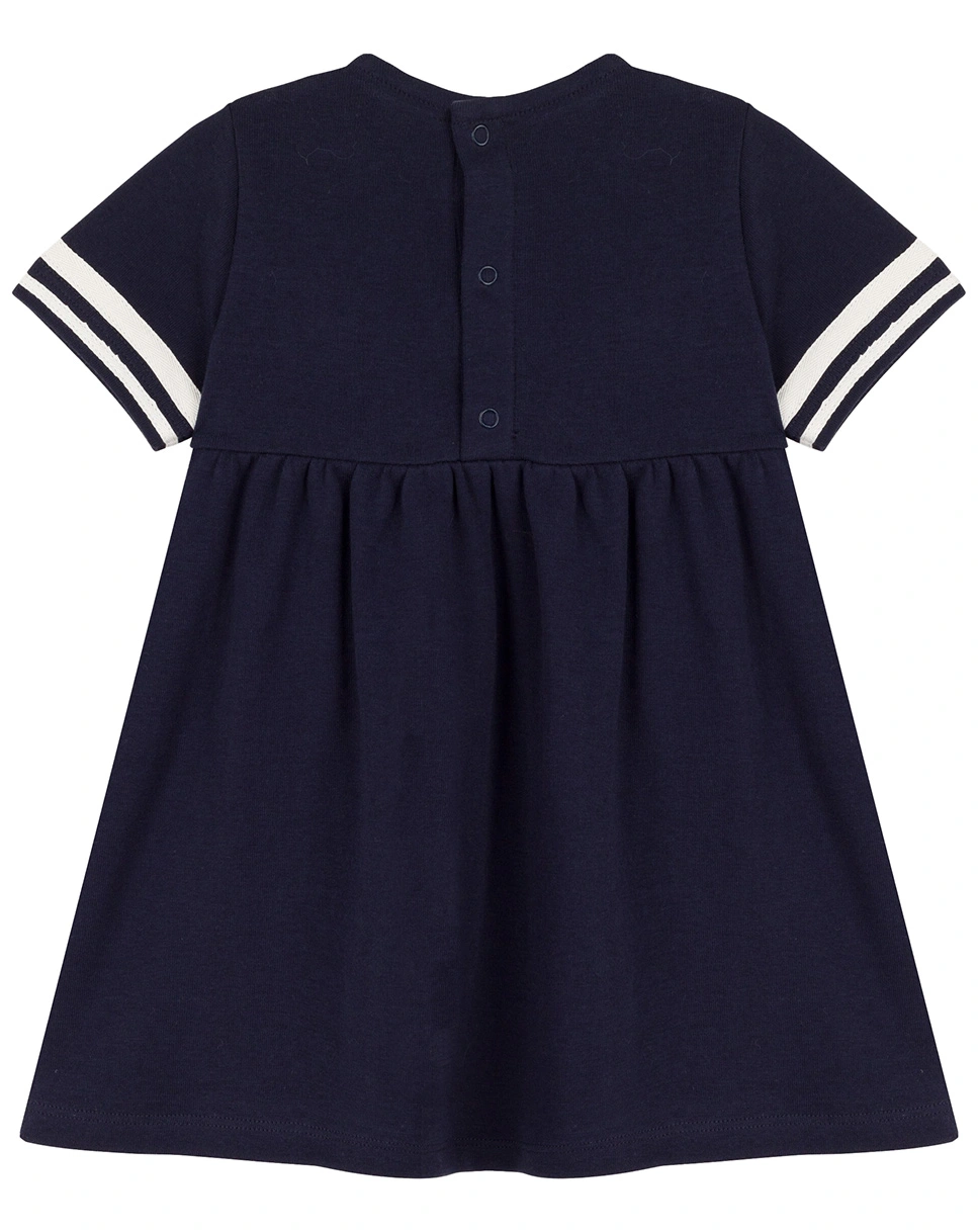 Kurzarm-Kleid UNIE in smoking
