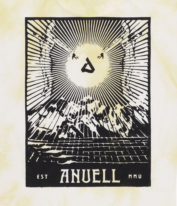 Anuell Yonder Organic T-Shirt (yellow crumble)