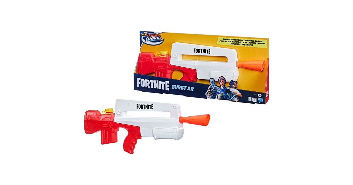 Hasbro NERFSuper Soaker Fortnite Burst AR Waterpistool