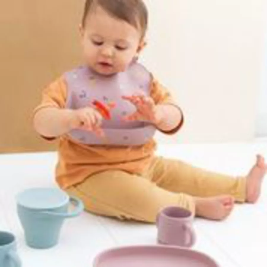 the cotton cloud Snackbecher aus Silikon Jade