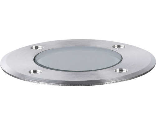 Paulmann inbouw vloerlamp IP65 1-lamps Ø 105 mm belastbaar tot 500 kg vloer roestvrij staal 230V