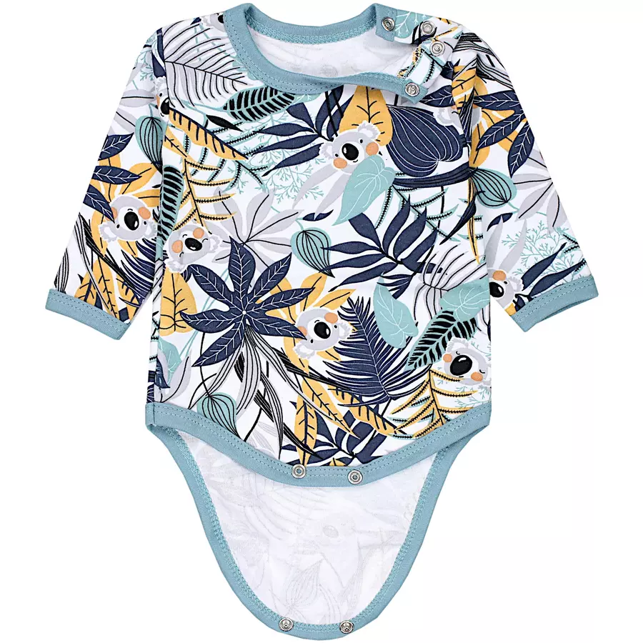 TupTam Jungen Baby Body Langarm 5er Pack orange