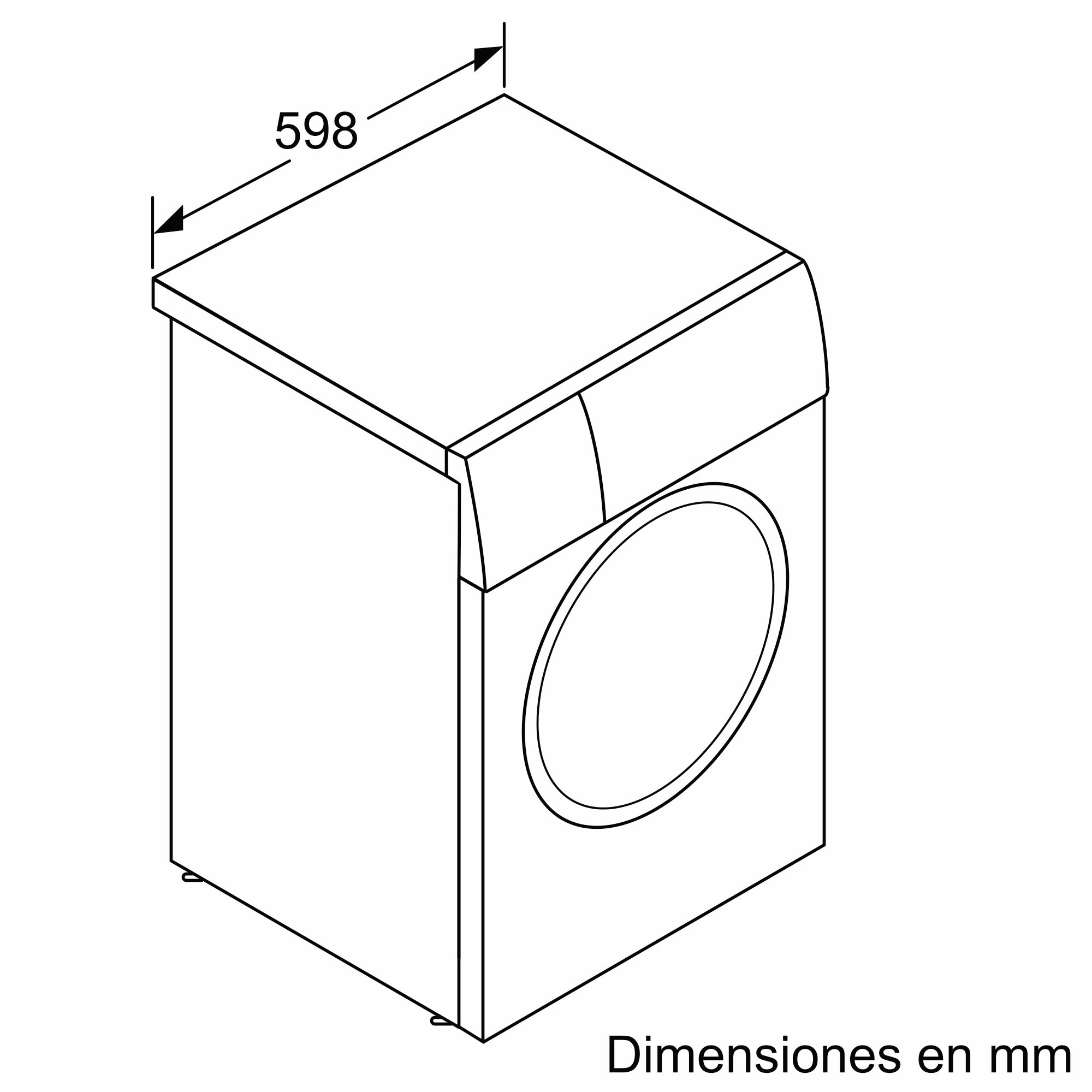 Máquina de lavar roupa de carregamento frontal Série 6, 9 kg, 1400 rpm, WGG244F1ES