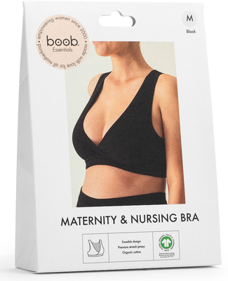 Boob Essentials Amme-BH, Svart