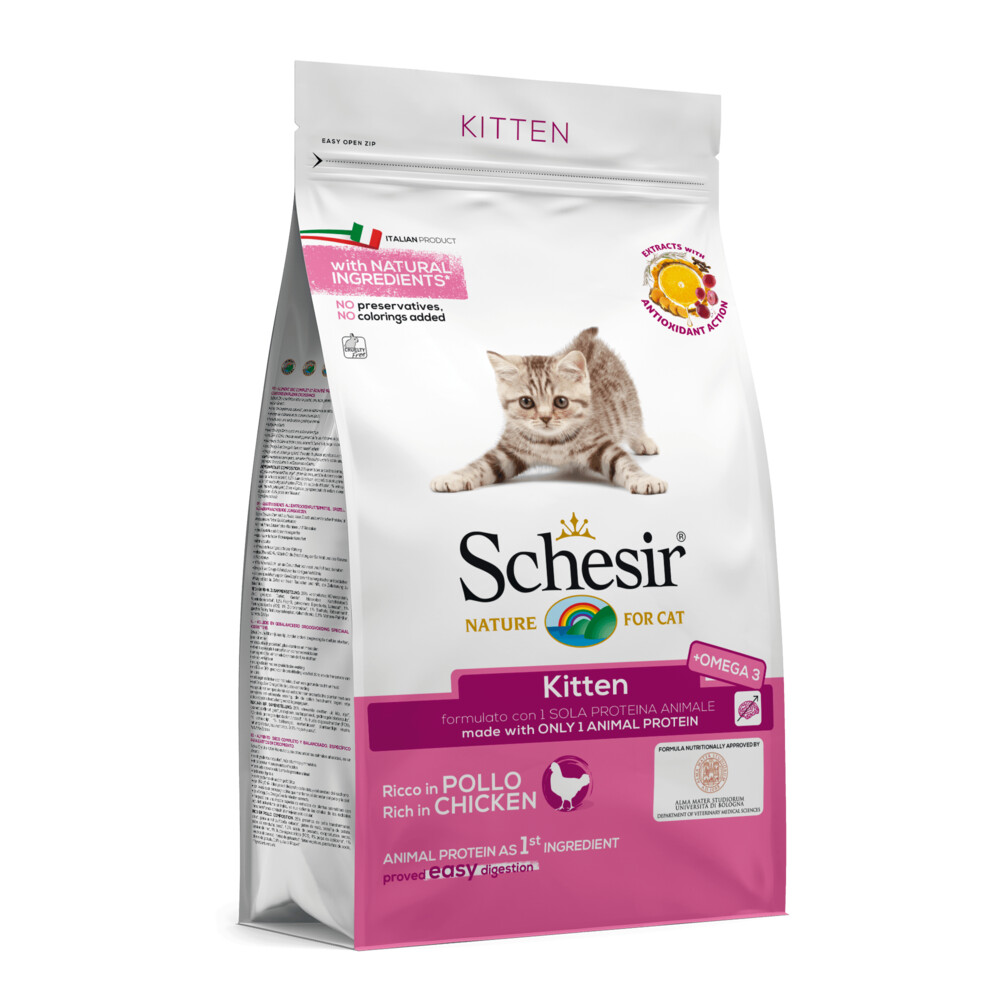 Schesir Kattenvoer Dry Kitten 400 gr