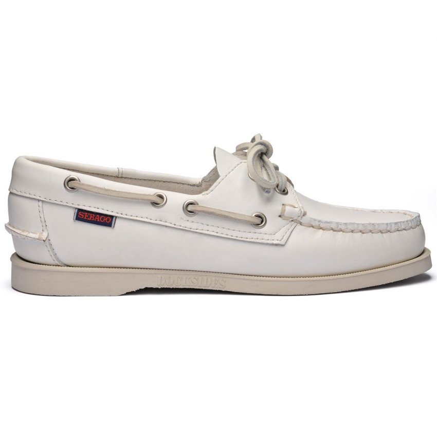 DOCKSIDES CUIR White