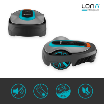 Gardena robotmaaier smart Sileno City 600 m² - 17cm
