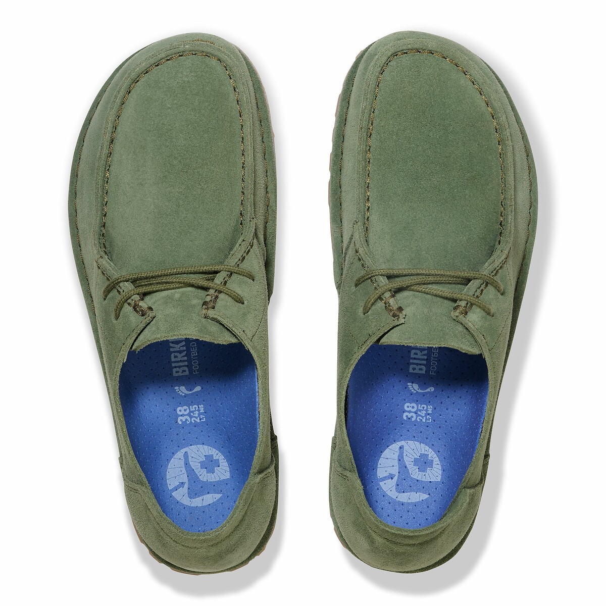 BIRKENSTOCK<br>Sapatos derby de camurça com cadarço Utti