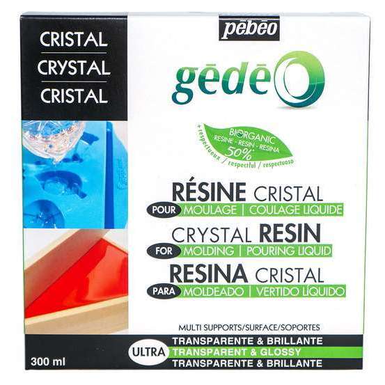 Kit résine Cristal bio 300ml