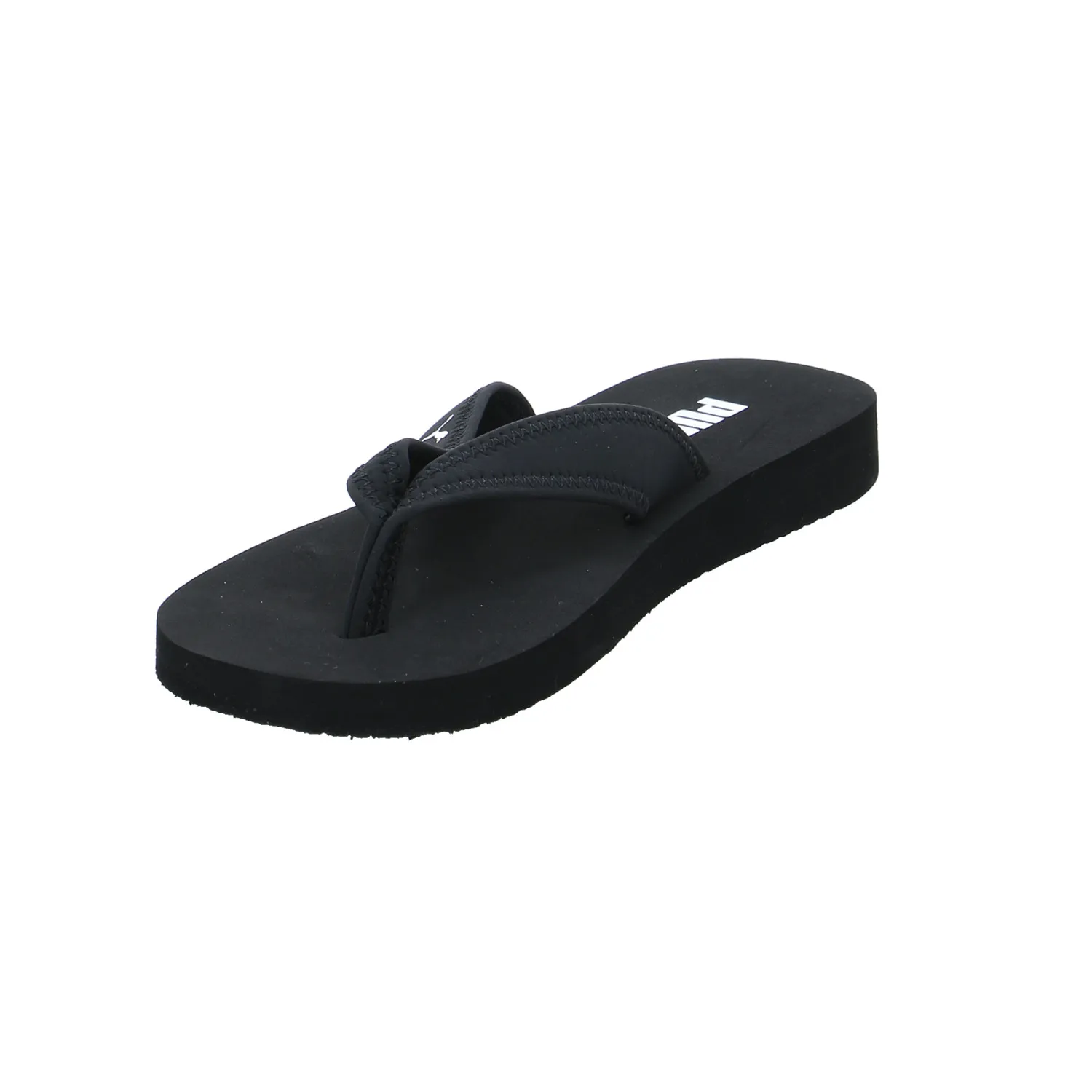 PUMA Badeschuhe unisex Schwarz Synthetik