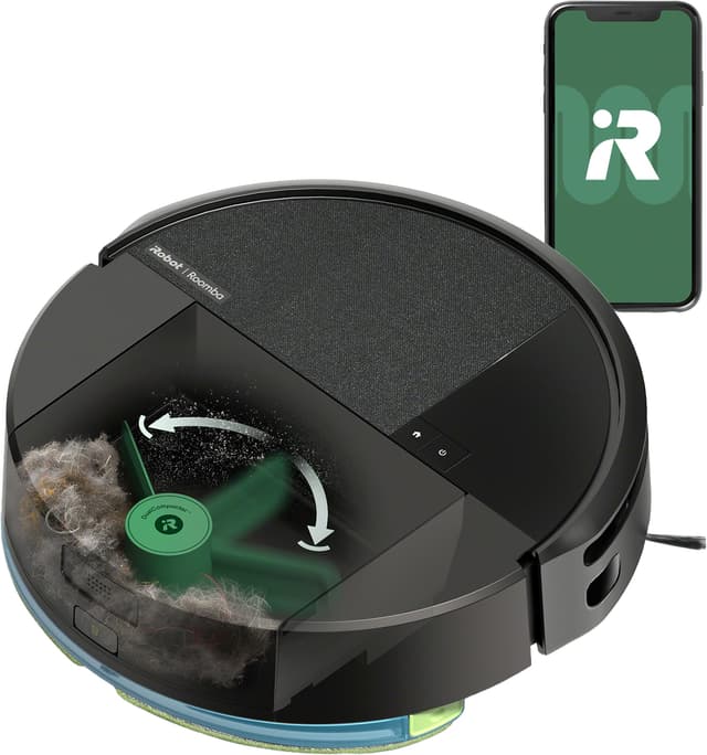 iRobot Roomba Combo 205 rengøringsrobot L121040 (sort)