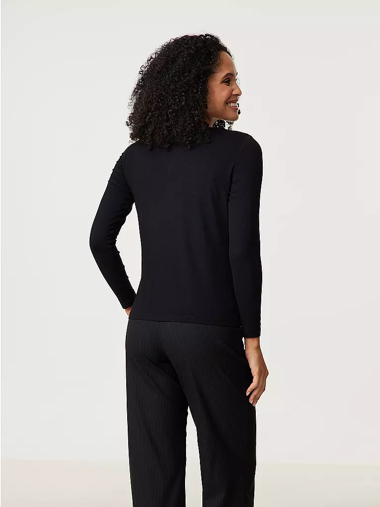 GERRY WEBER Langarmshirt schwarz