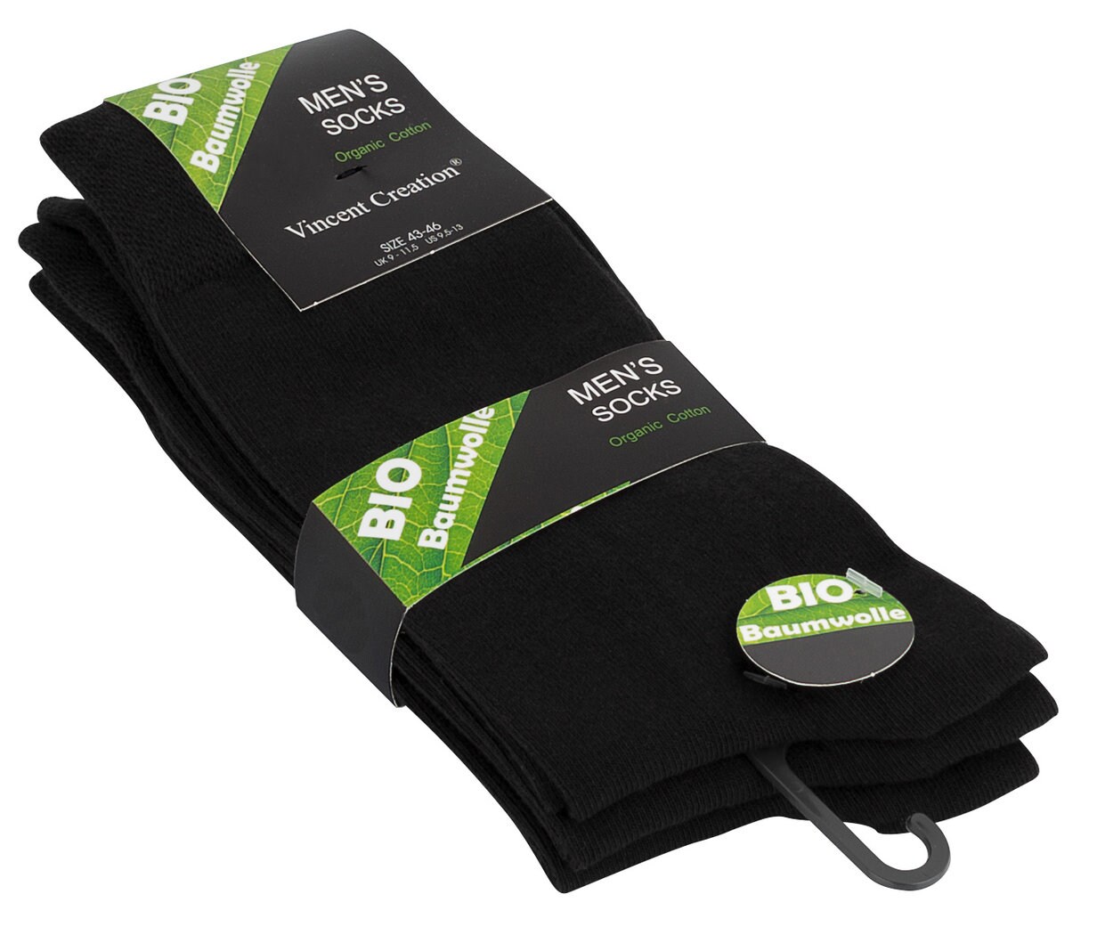 Vincent Creation® Business Bio Baumwollsocken 6 Paar