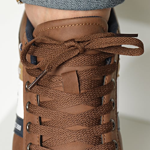 Baskets Bosona Brown Navy Tan