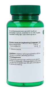 AOV 510 Magnesium Bisglycinaat Vegacaps 60VCP