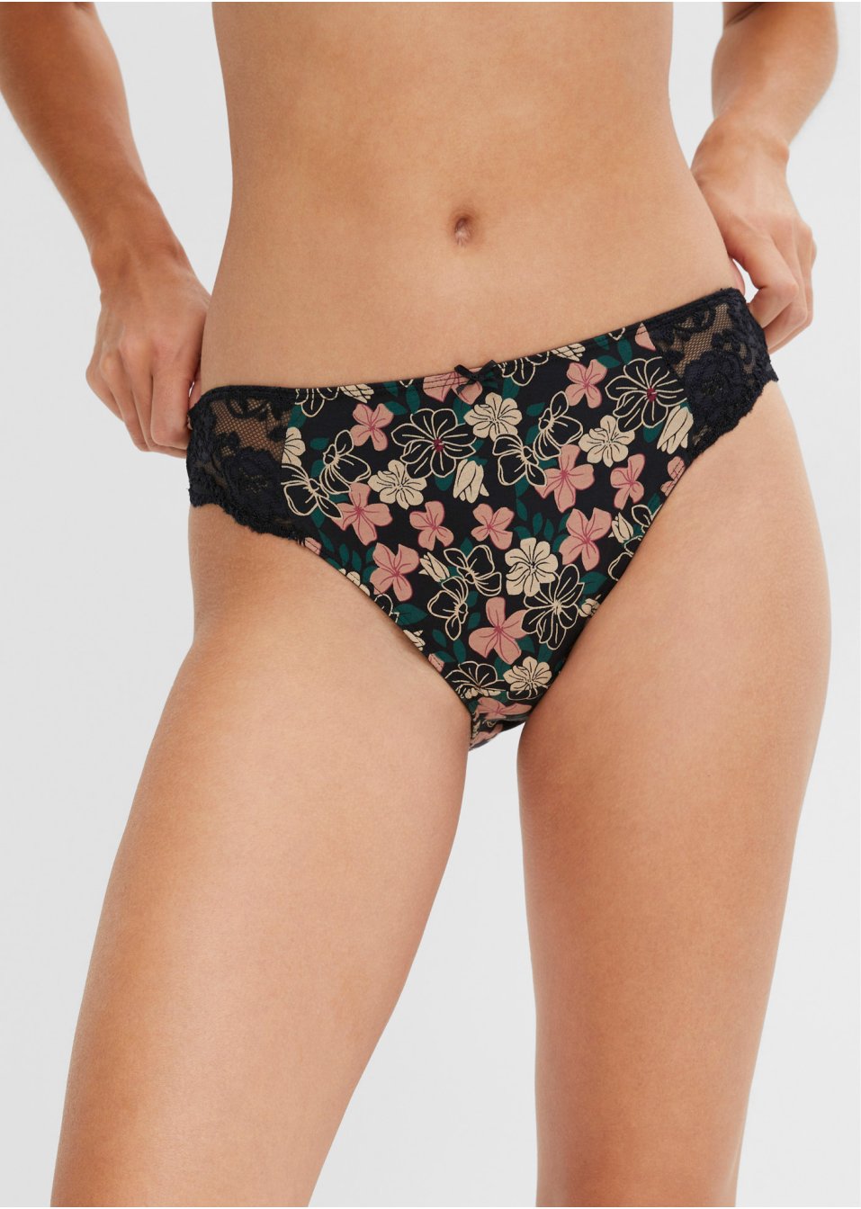 Lot de 4 slips à dentelle