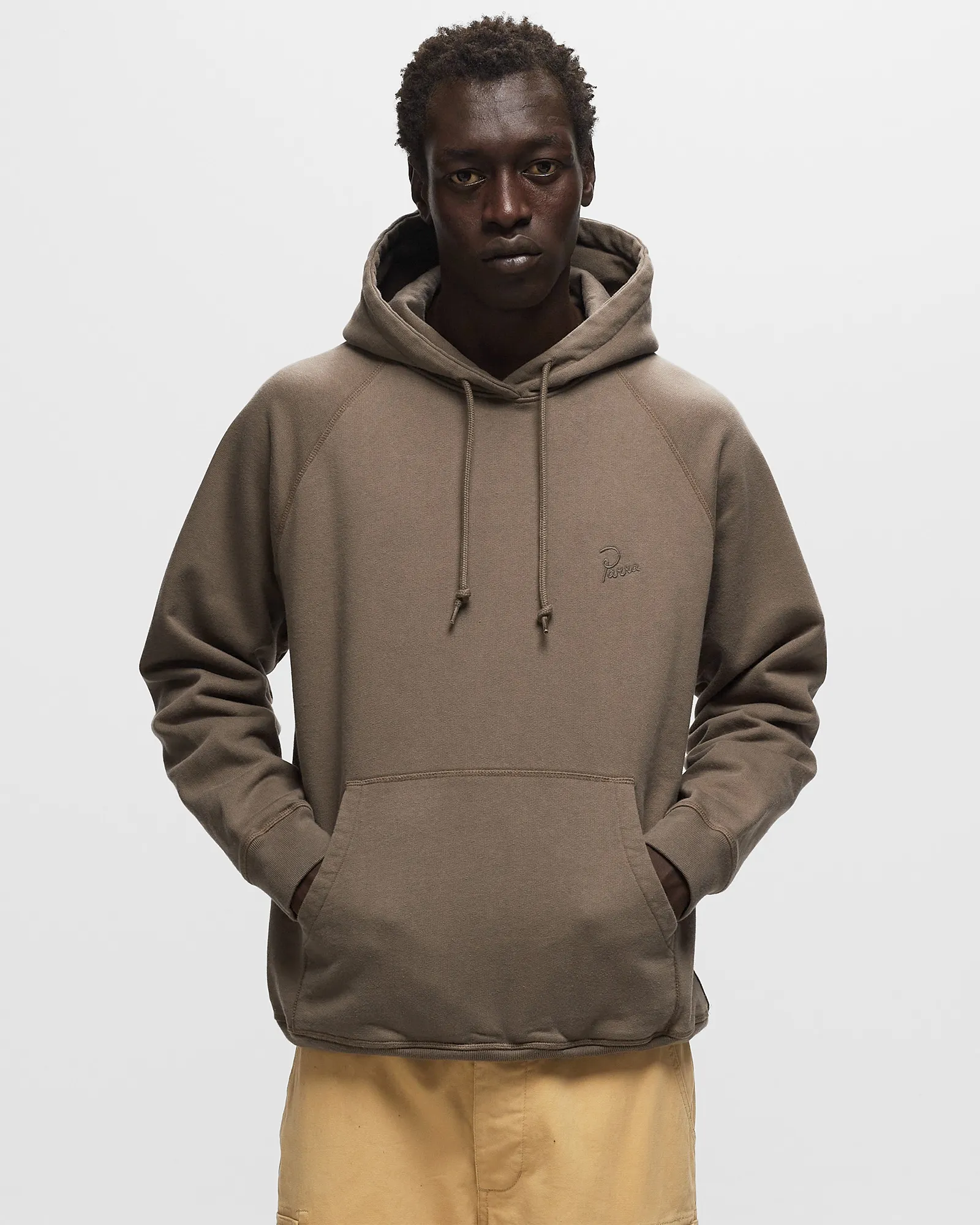 By Parra Script Logo Hooded Sweatshirt