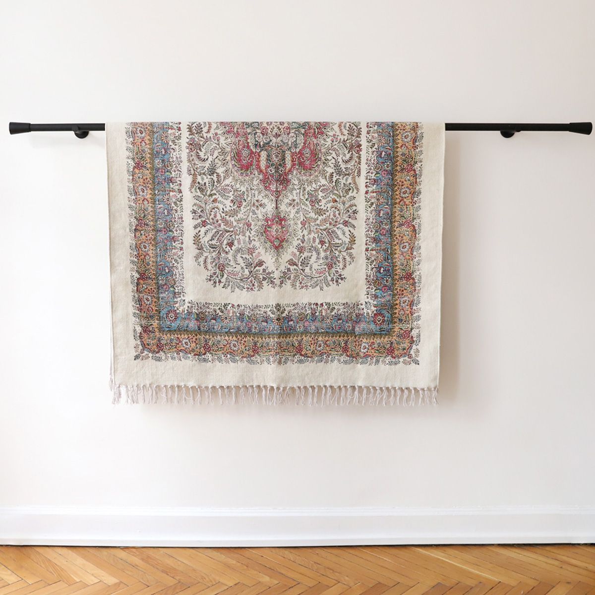 Tapis persan vintage vert Pondie Chérie