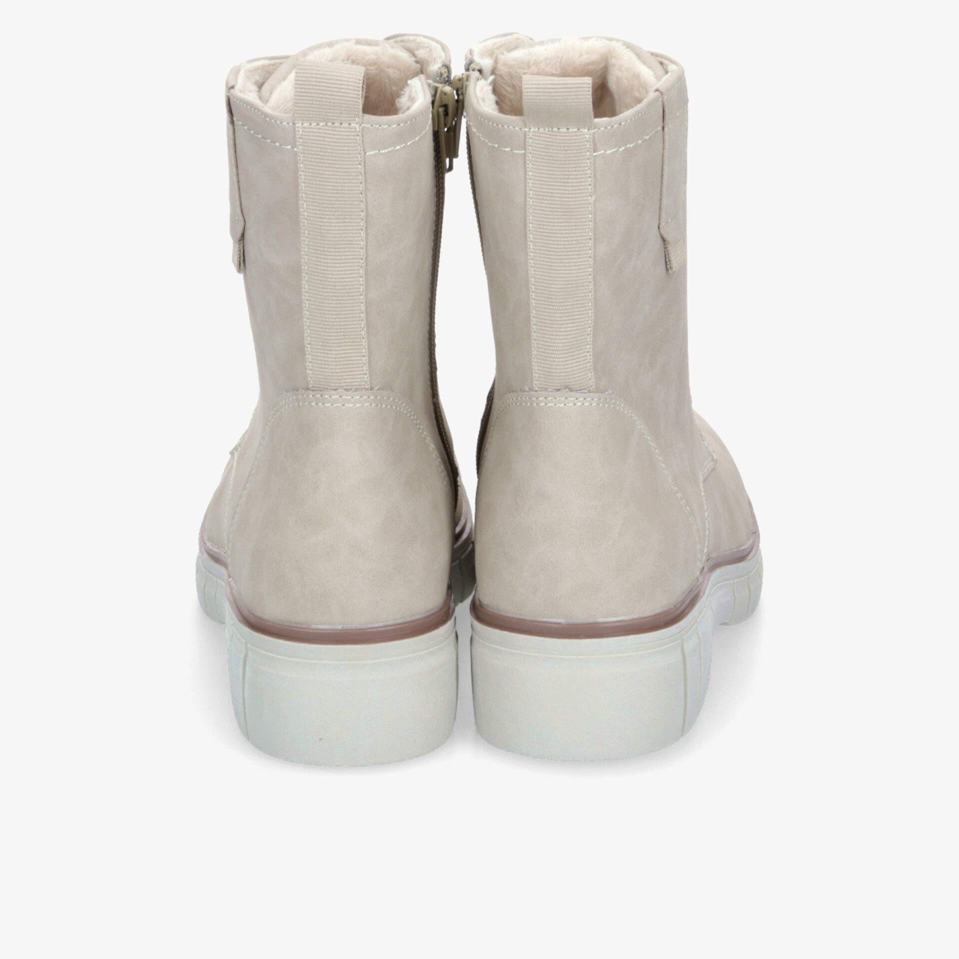 street shoes Damen Schnürstiefeletten beige