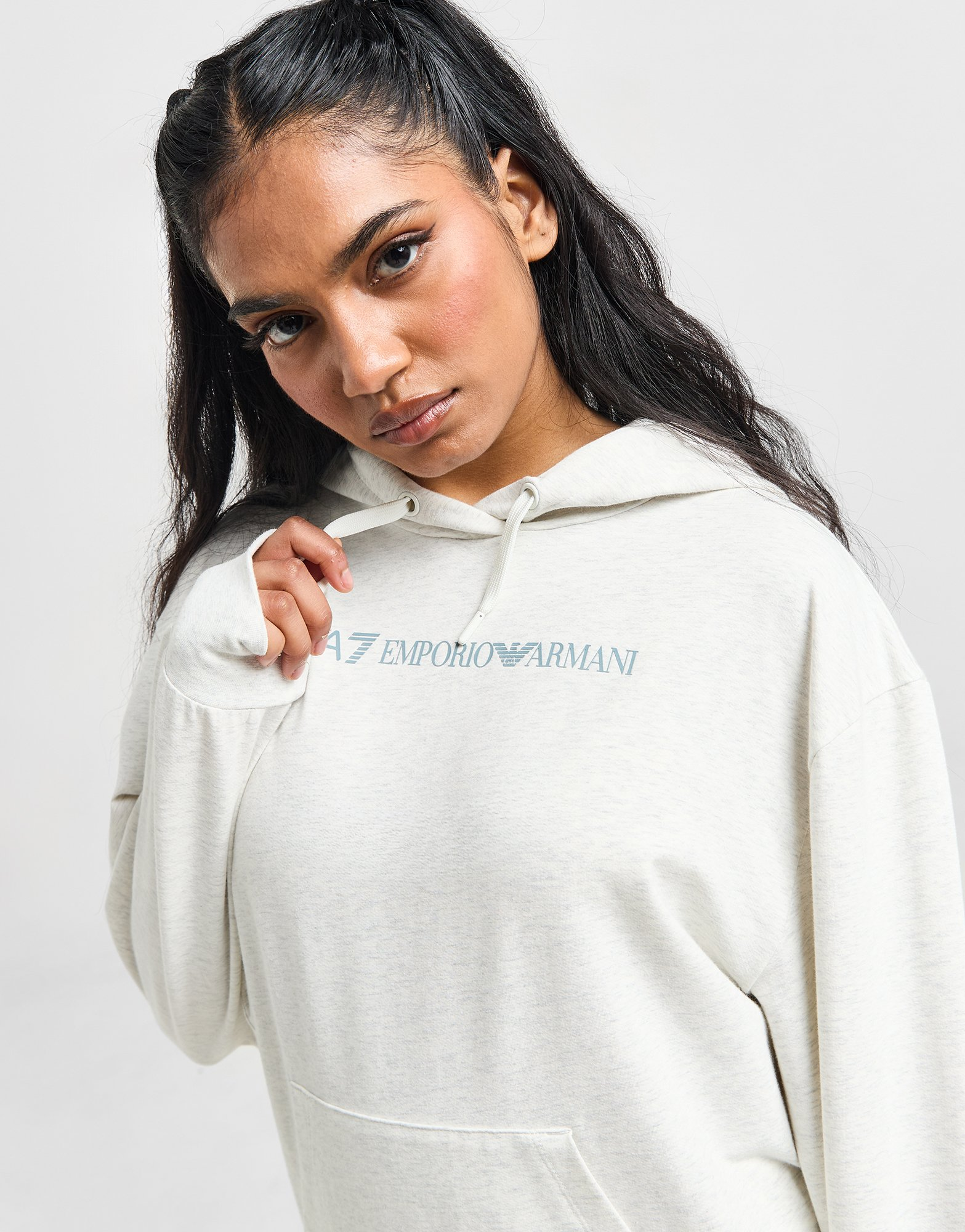 Emporio Armani EA7 Sweat à Capuche Logo Homme